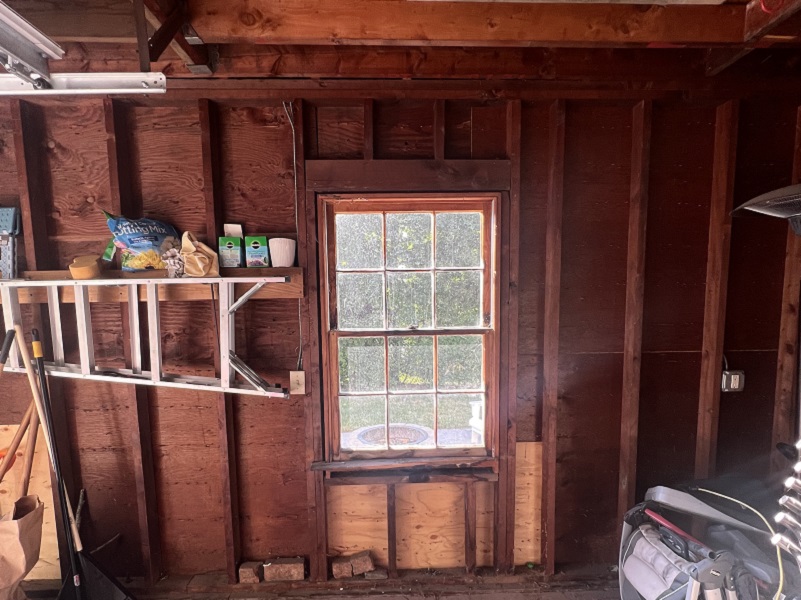 Rotted window